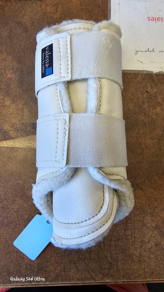 White Velena Full set Splint Boots, Full