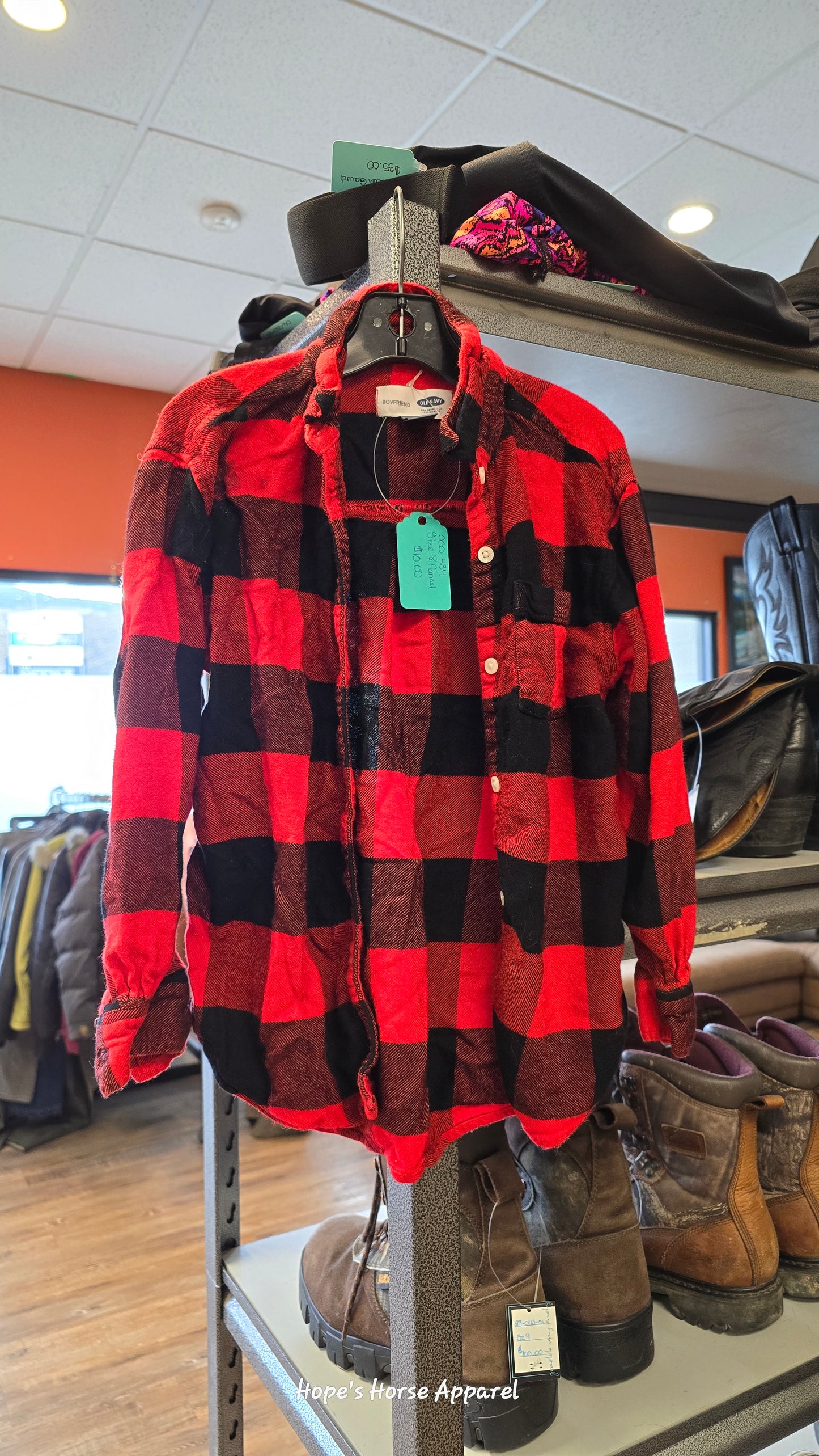 Girls Flannel Shirt, 8