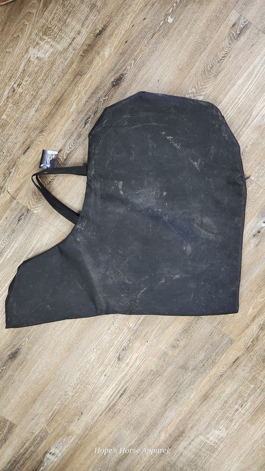 Black  English Saddle Bag