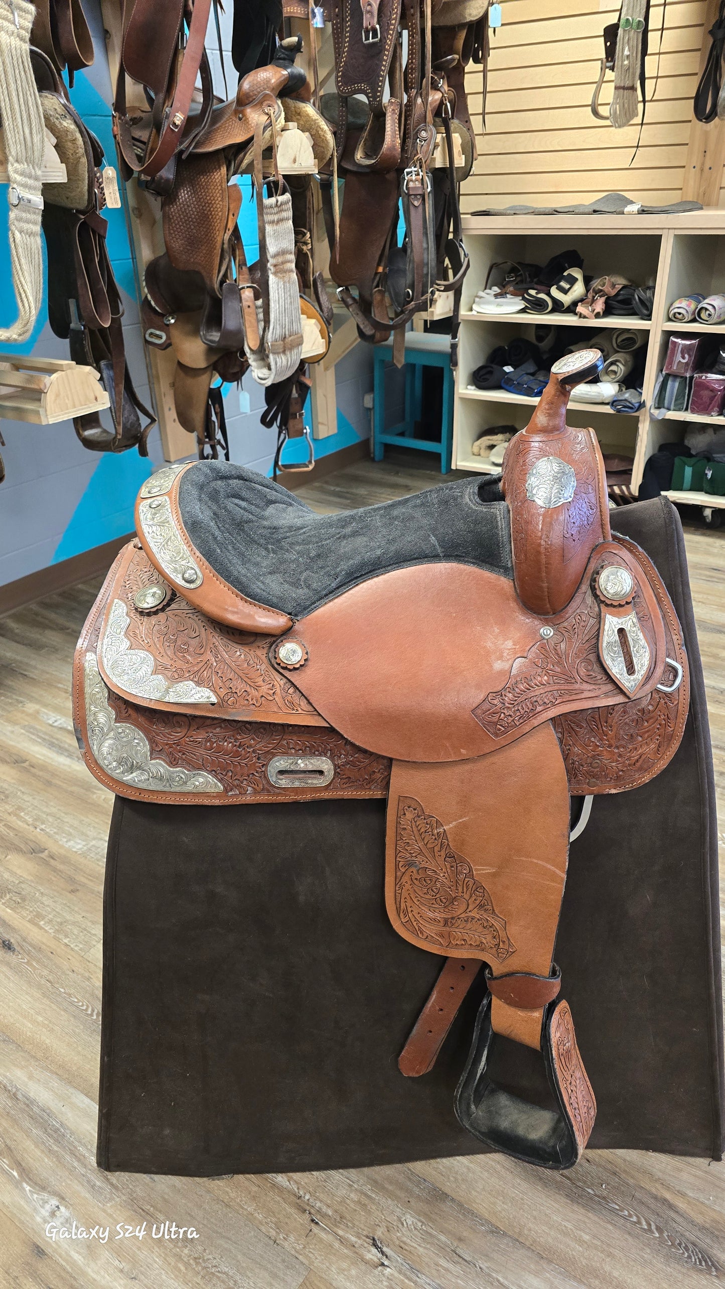 Western Show Saddle