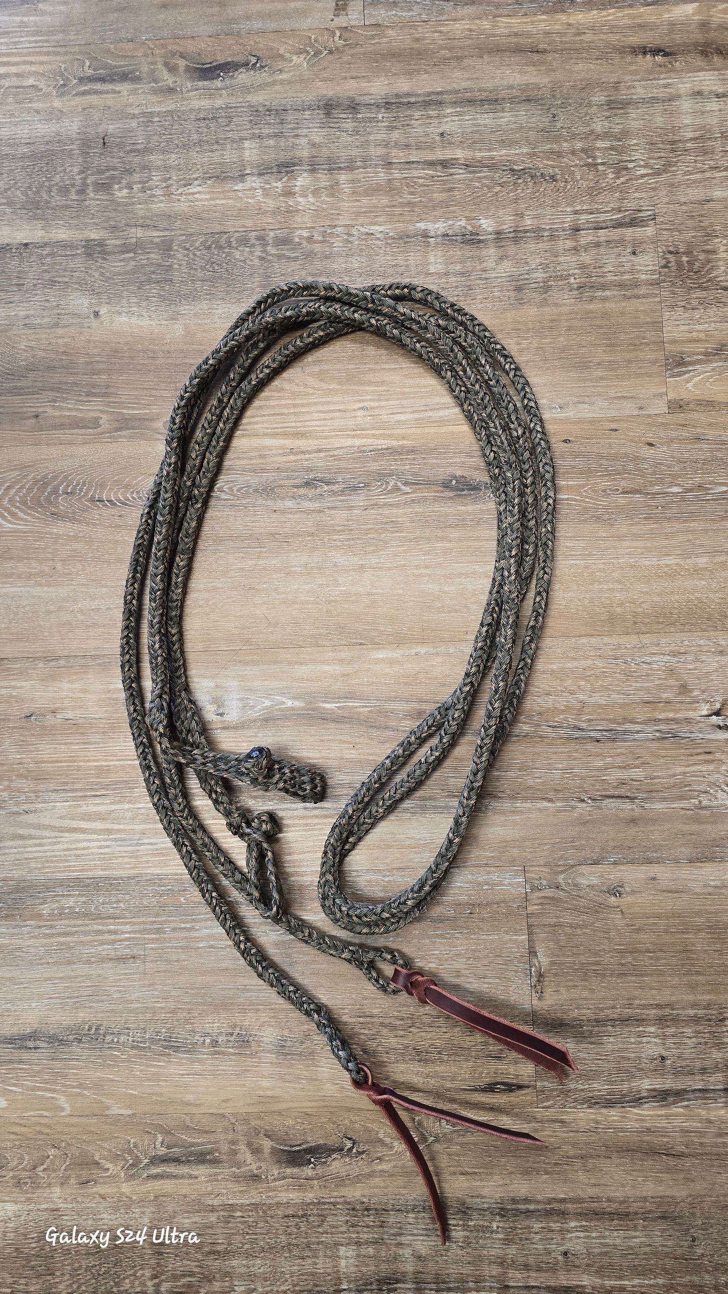 Braided Split Reins