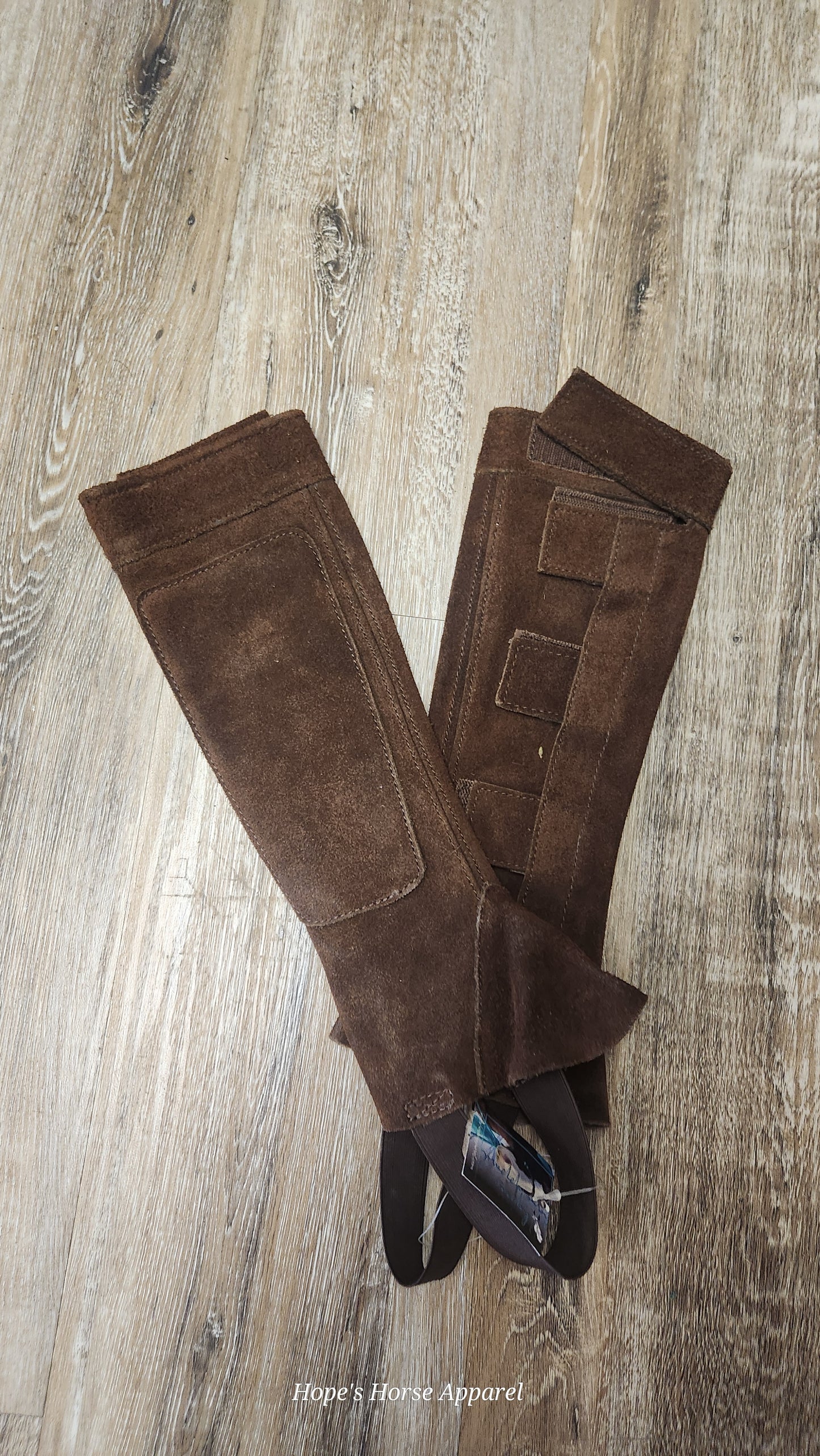 Brown  Half Chaps