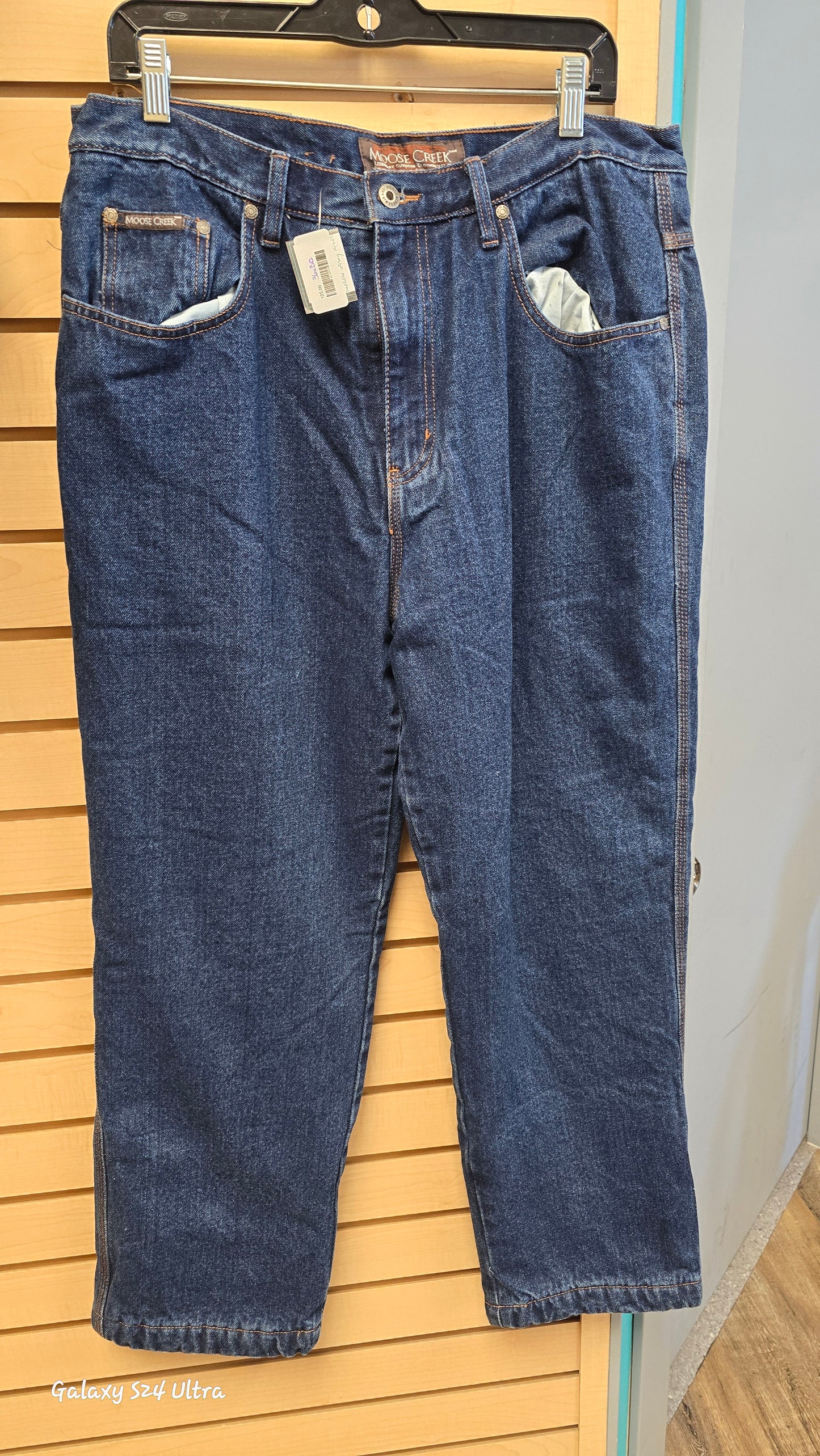 Moose Creek Lined Jeans, 36*30