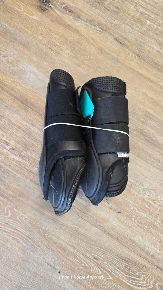 Black  Neoprene Splint Boots, Small