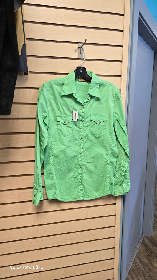 Wrangler Western Shirt, Small