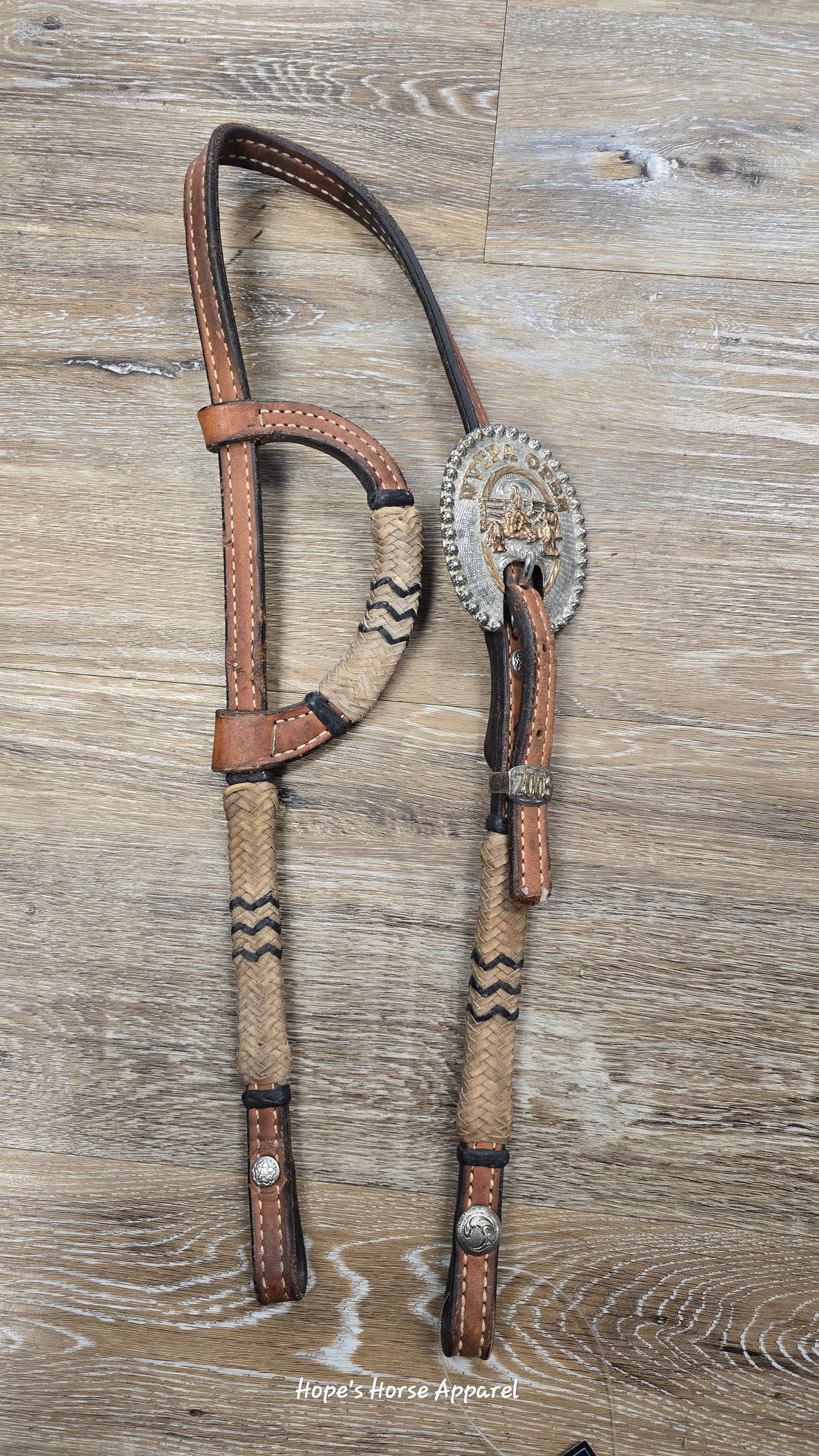 Rawhide Western Headstall