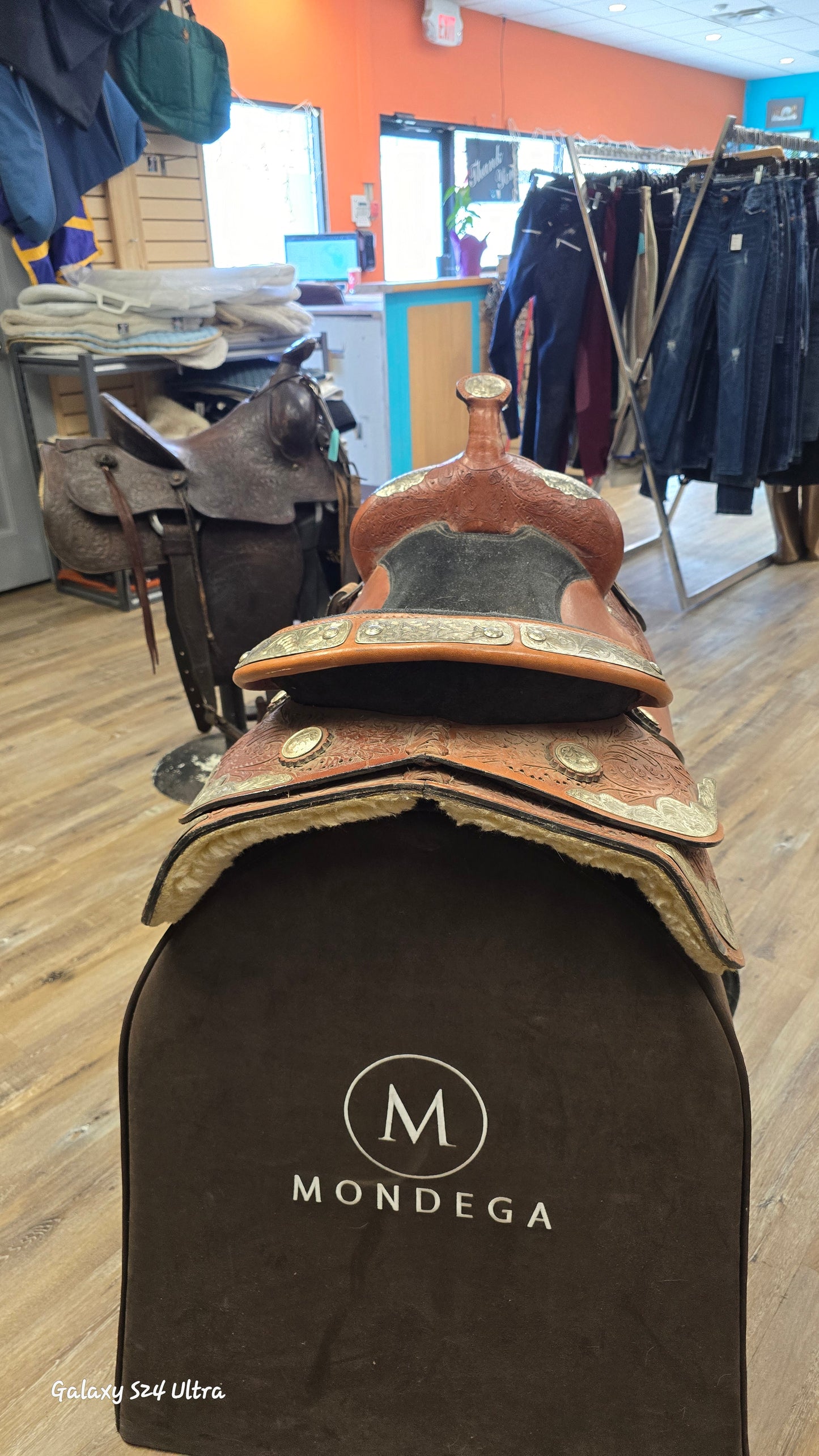 Western Show Saddle