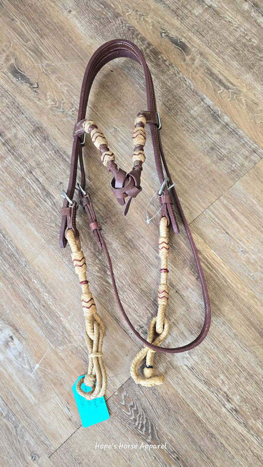 Futurity Knot Rawhide Headstall