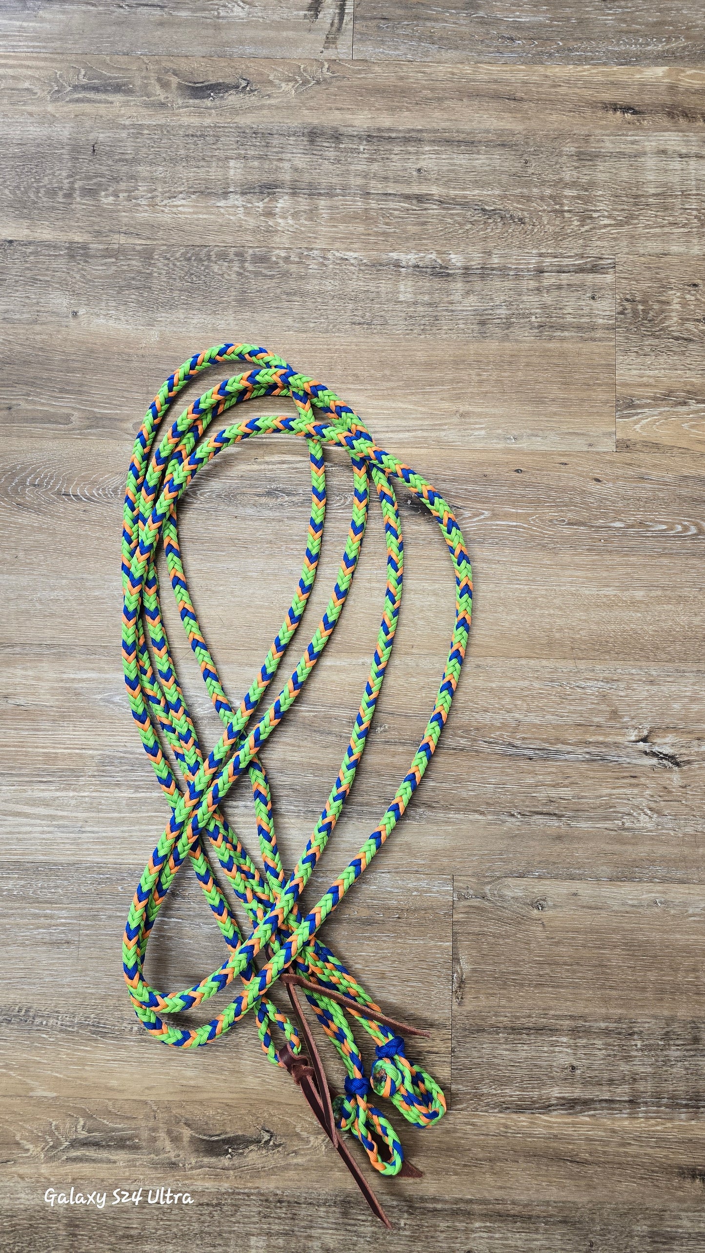 Braided Split Reins