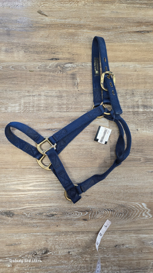 Navy  Nylon Halter