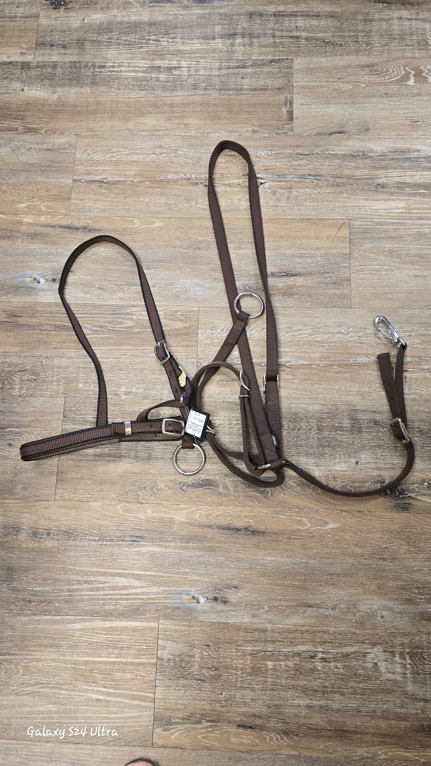 Nylon training fork & noseband